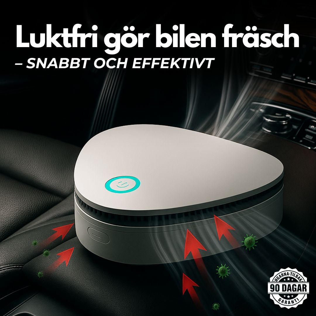 Luktfri – Ta bort dåliga lukter snabbt och enkelt!