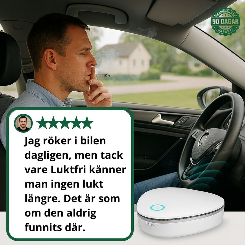 Luktfri – Ta bort dåliga lukter snabbt och enkelt!